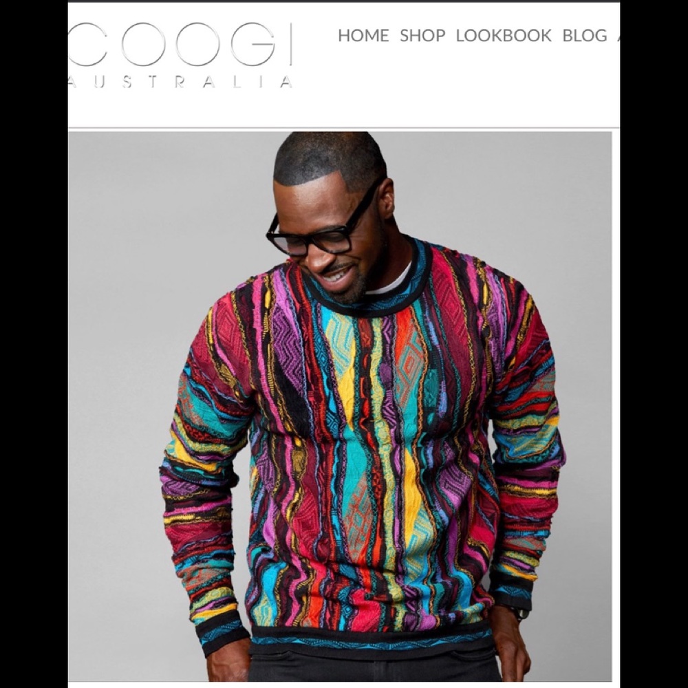 Coogi UNISEX limited edition sweater NWT